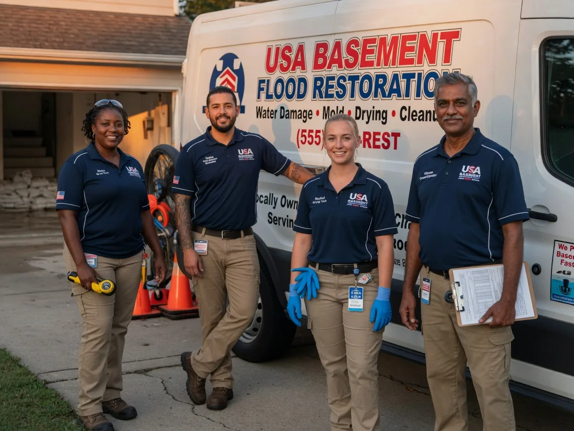 Basement Flood Cleanup company in Pineville, LA