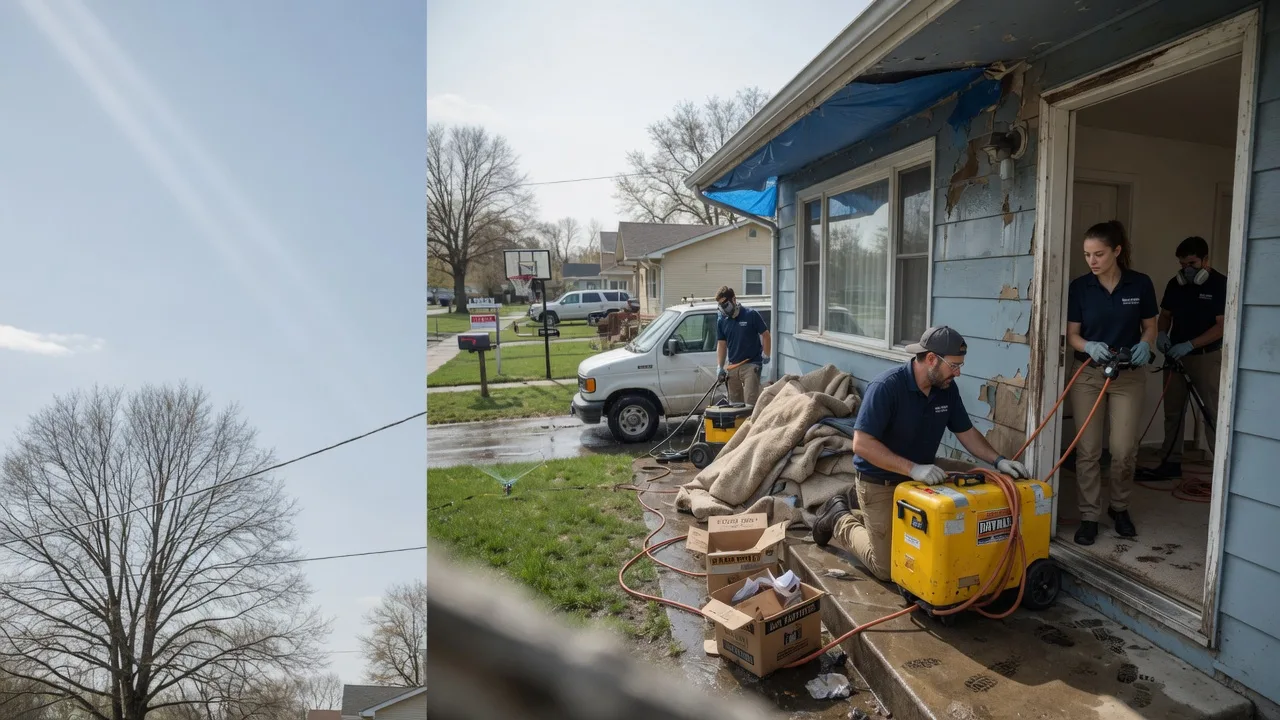 Basement Flood Cleanup in Pineville, LA near me
